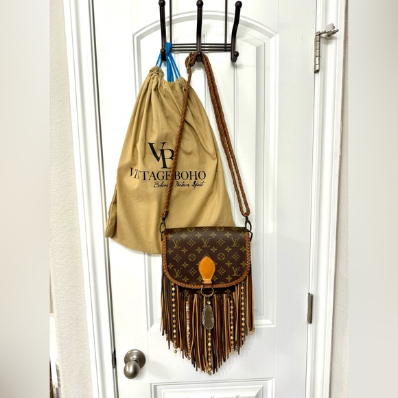 Vintage boho world traveler purse - Picture 3 of 12